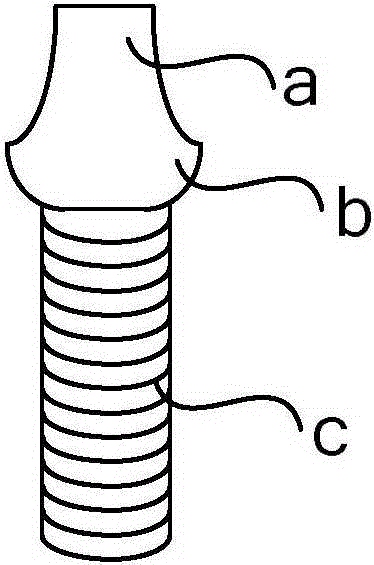 Preparation method of cad/cam personalized zirconia one-piece implant