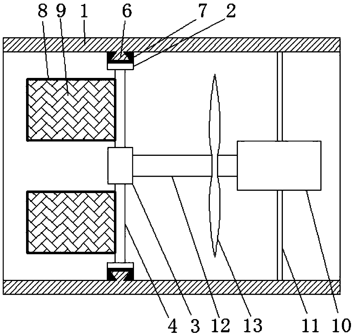 Active filter used in enthalpy difference test room