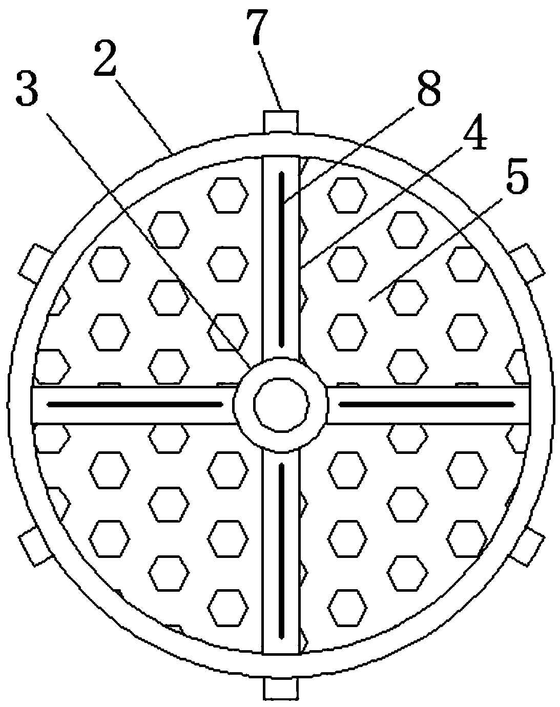 Active filter used in enthalpy difference test room