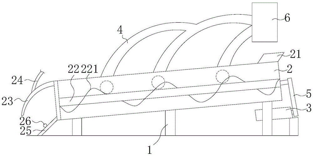 Baked sesame cooling device and use method thereof