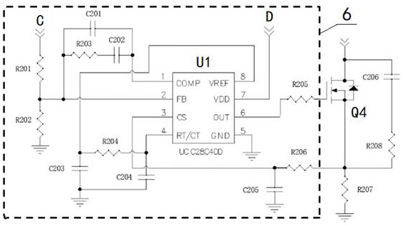 DC/DC converter conversion control system