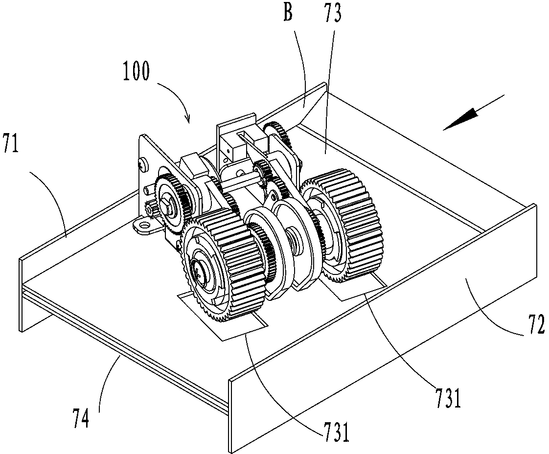 Wafer type medium correction mechanism and wafer type medium processing device