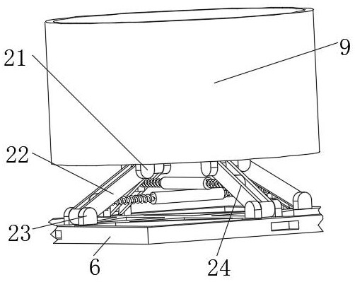 Fiber optic gyroscope temperature compensation device capable of stabilizing null drift