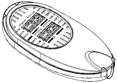 LED (Light Emitting Diode) light source module and LED streetlamp using same