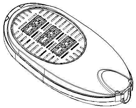 LED (Light Emitting Diode) light source module and LED streetlamp using same