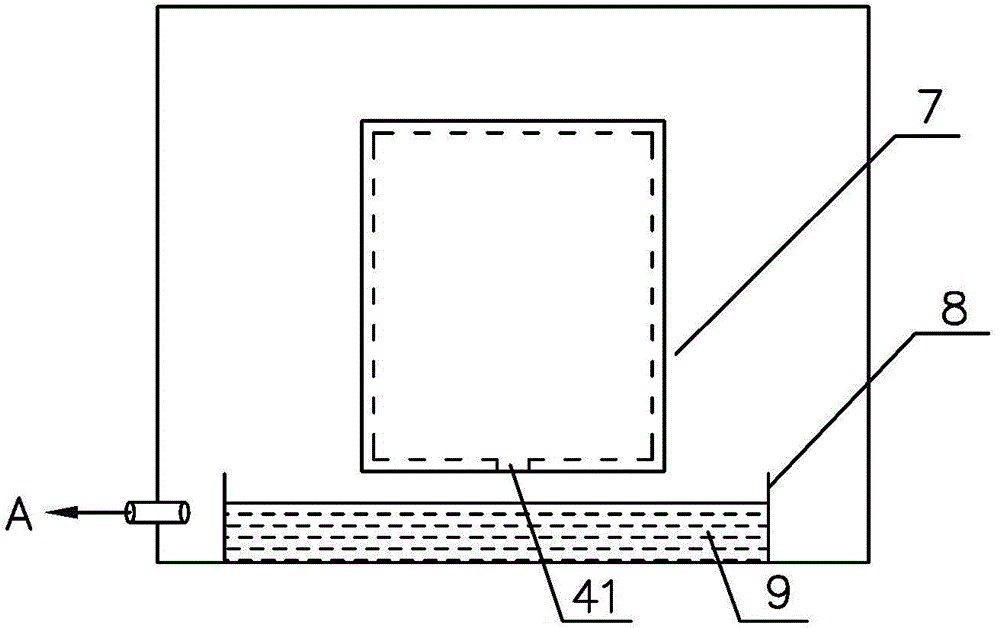 An OLED display device packaging method and packaging structure