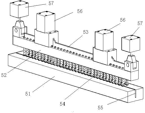 Automatic paper paving device