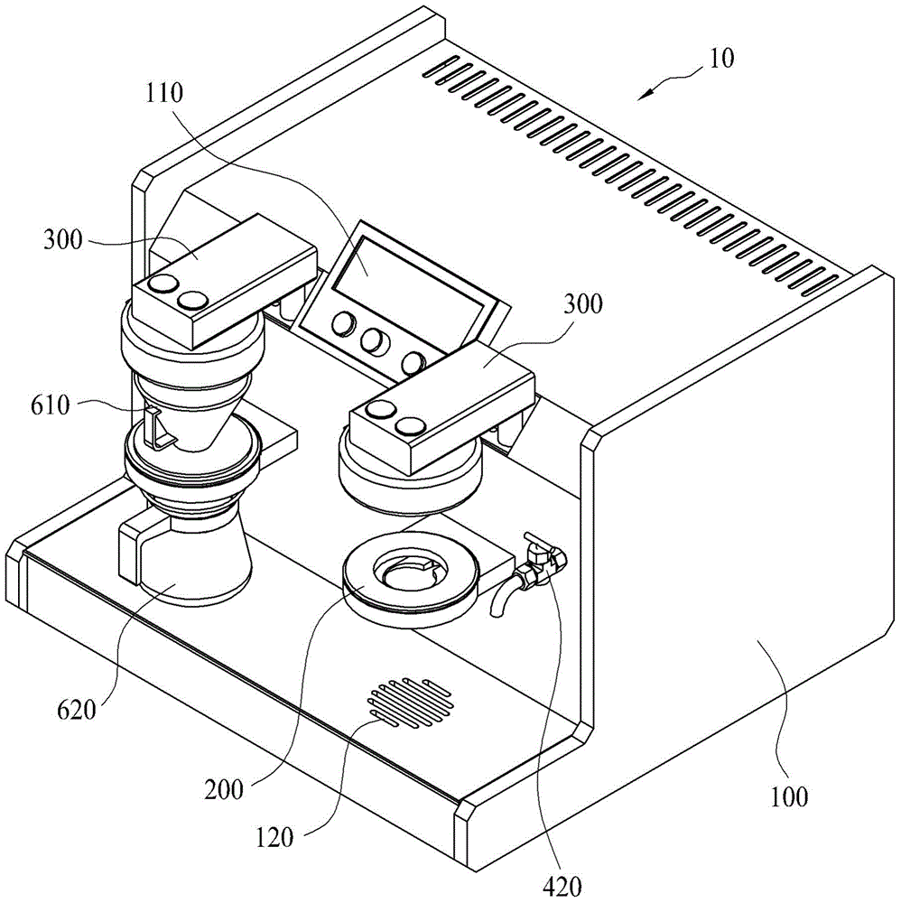 Auto coffee drip apparatus