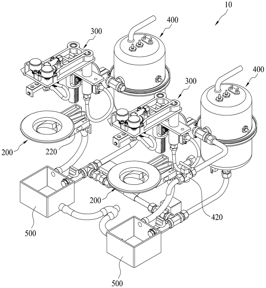 Auto coffee drip apparatus