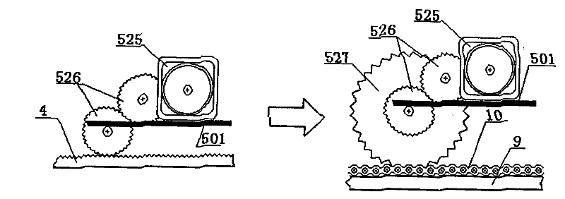 Self-propelled replenish truck system of cargo allocation line of distribution center