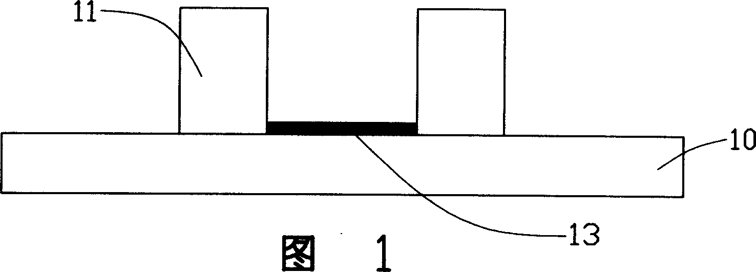 Carbon nanometer tube array structure and growing method thereof