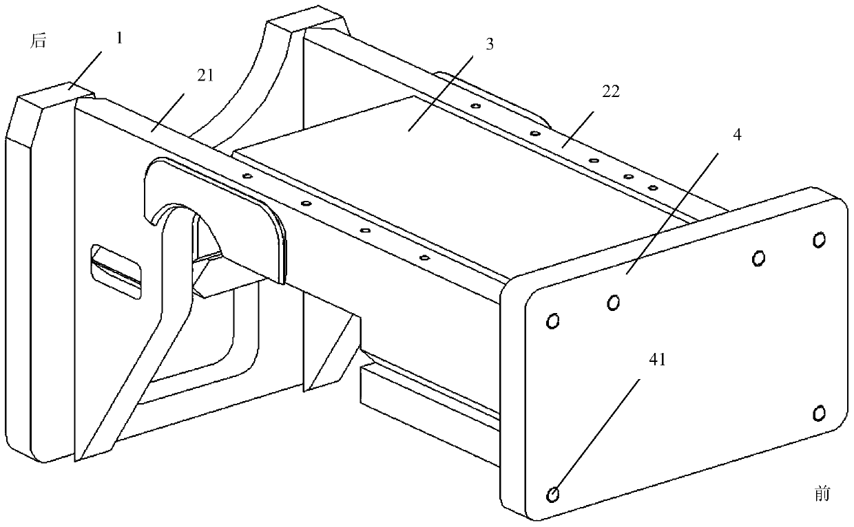 Front bracket, front bracket manufacturing method and tractor