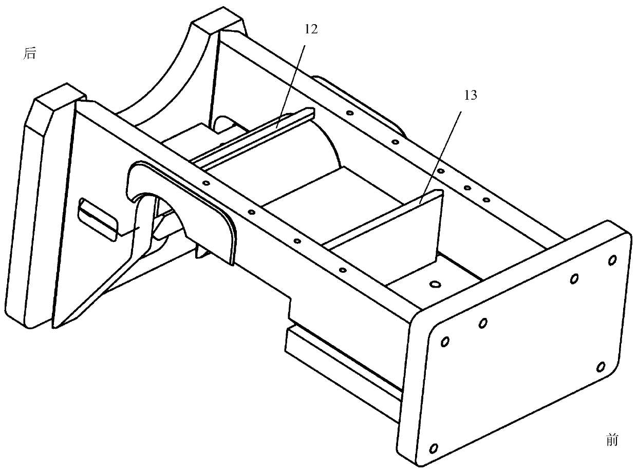 Front bracket, front bracket manufacturing method and tractor