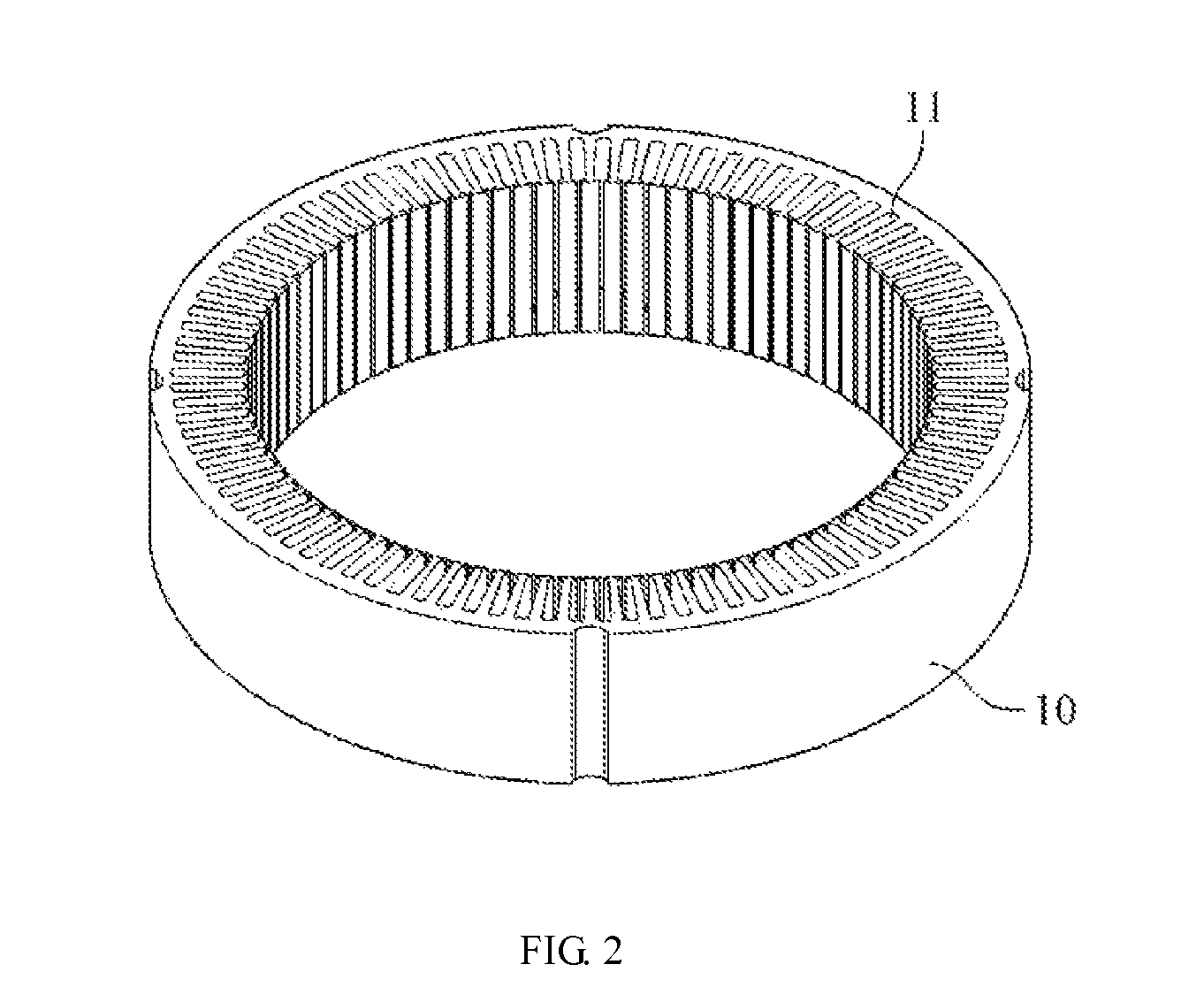 Method for making wound stator of automotive generator