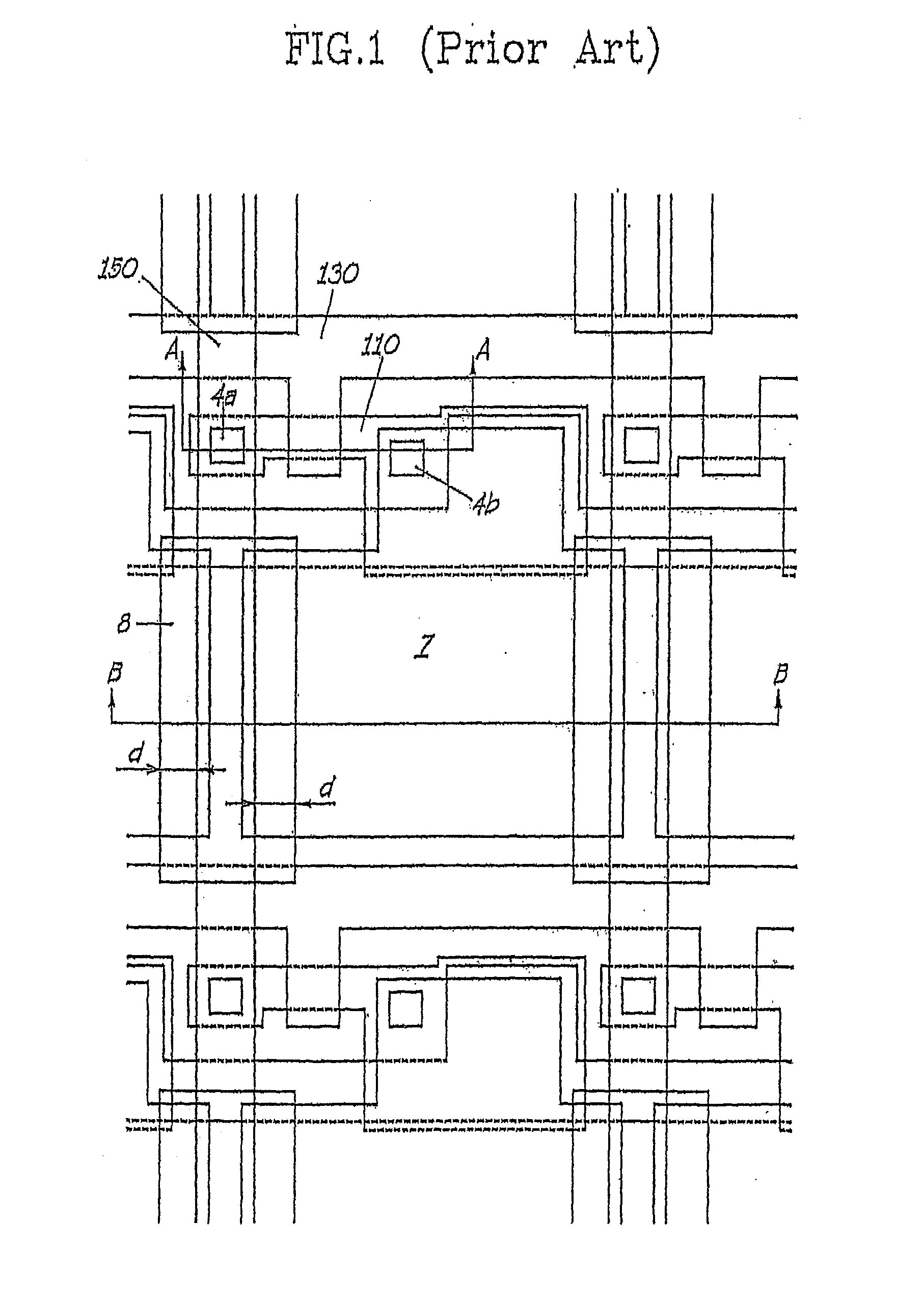 Liquid crystal display device having light blocking line disposed on same layer as gate line