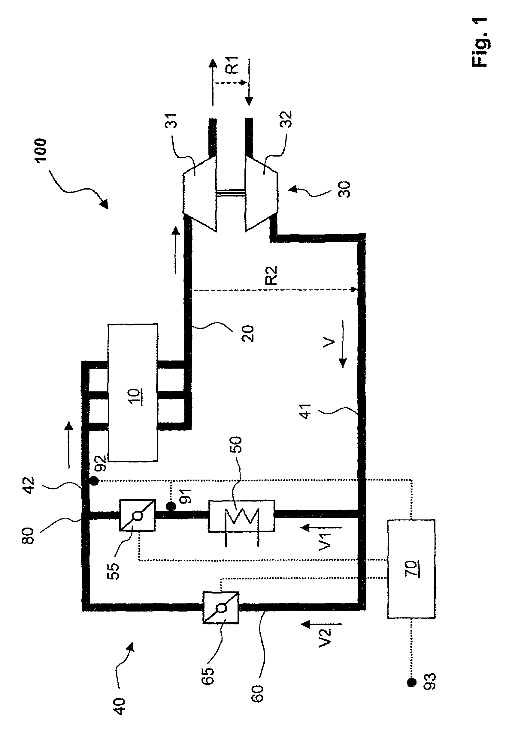 Combustion engine and method for operating a combustion engine with discharge of condensation water from the induction tract