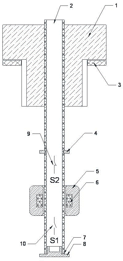 Liquid level switch with hysteresis function