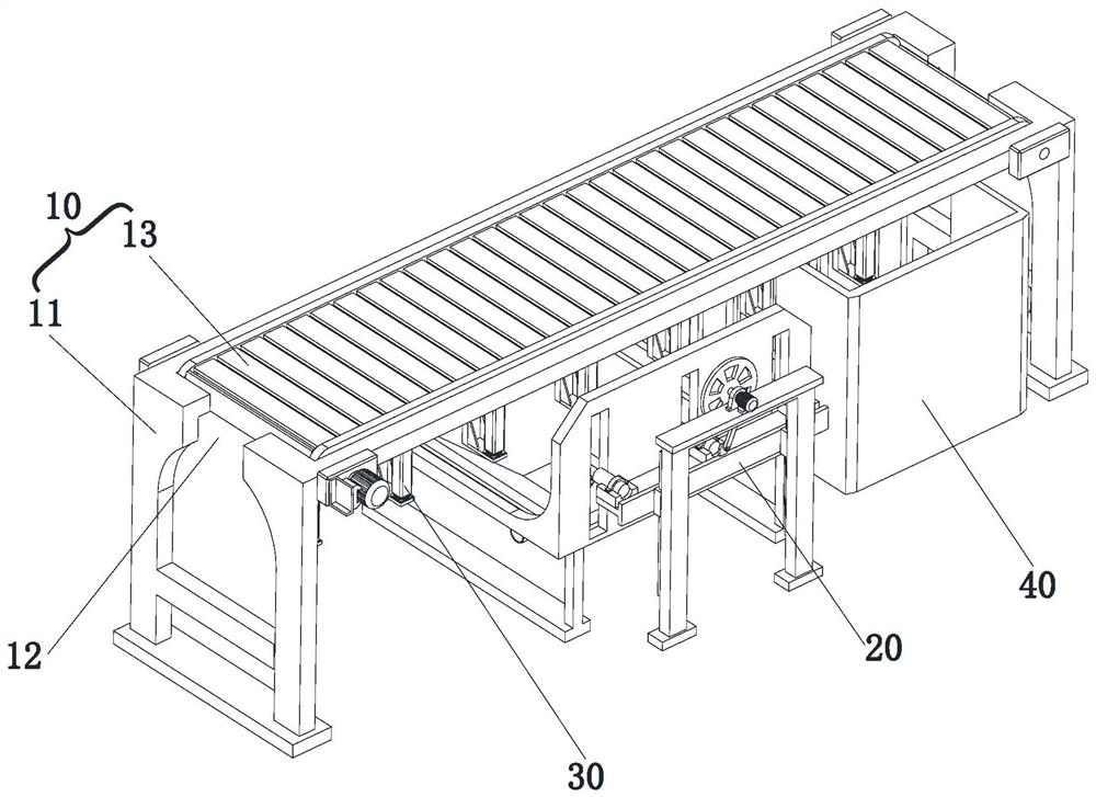 An automated plastic spraying system for the production of traffic guardrails