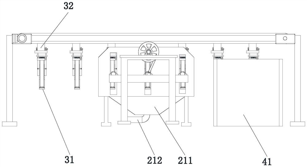 An automated plastic spraying system for the production of traffic guardrails