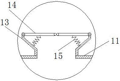 Portable vibrating screen for building