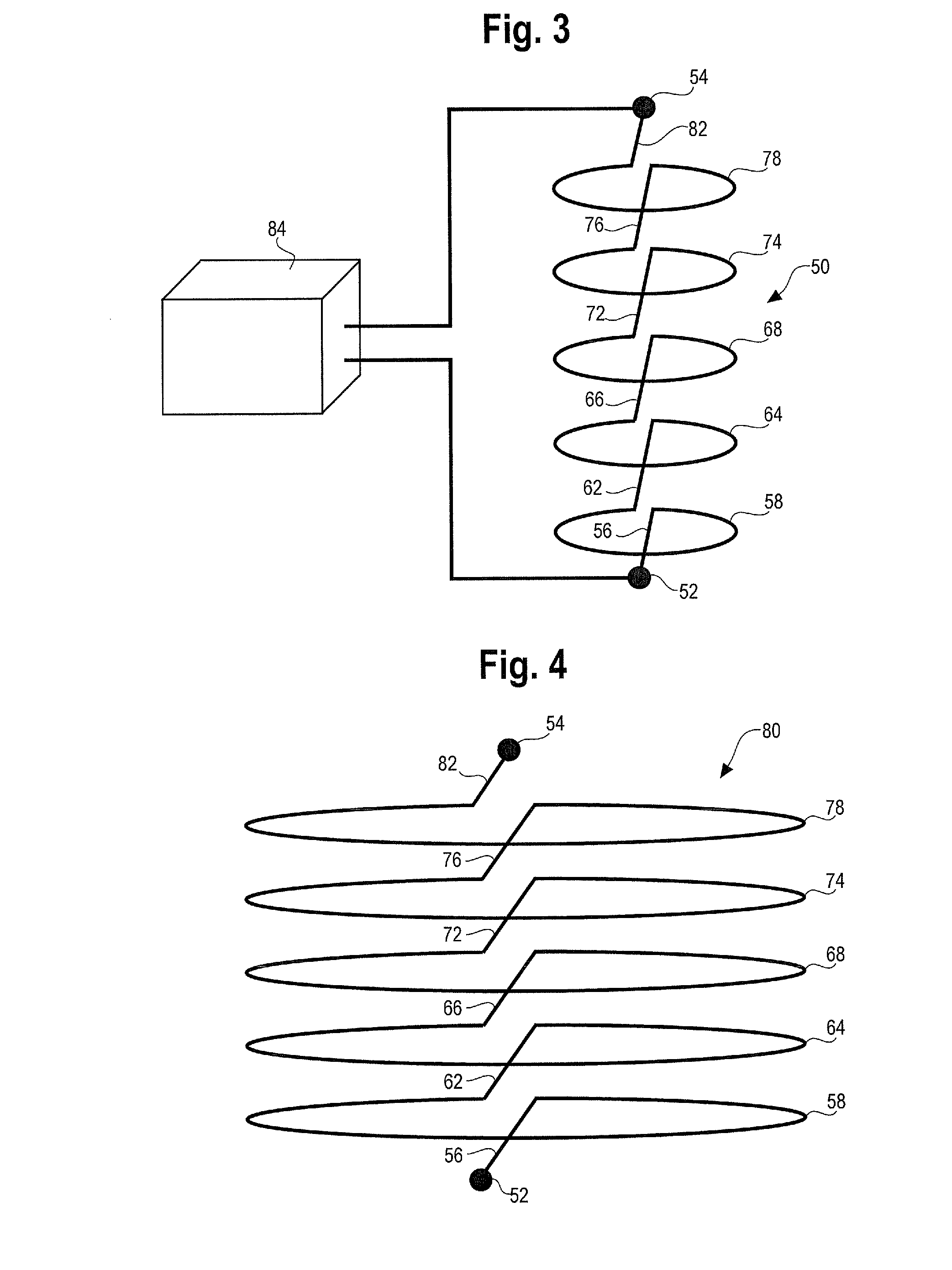 Apparatus and method for heating material by adjustable mode RF heating antenna array