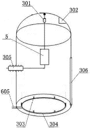 Intelligent detection method and detection system device for contaminated insulator