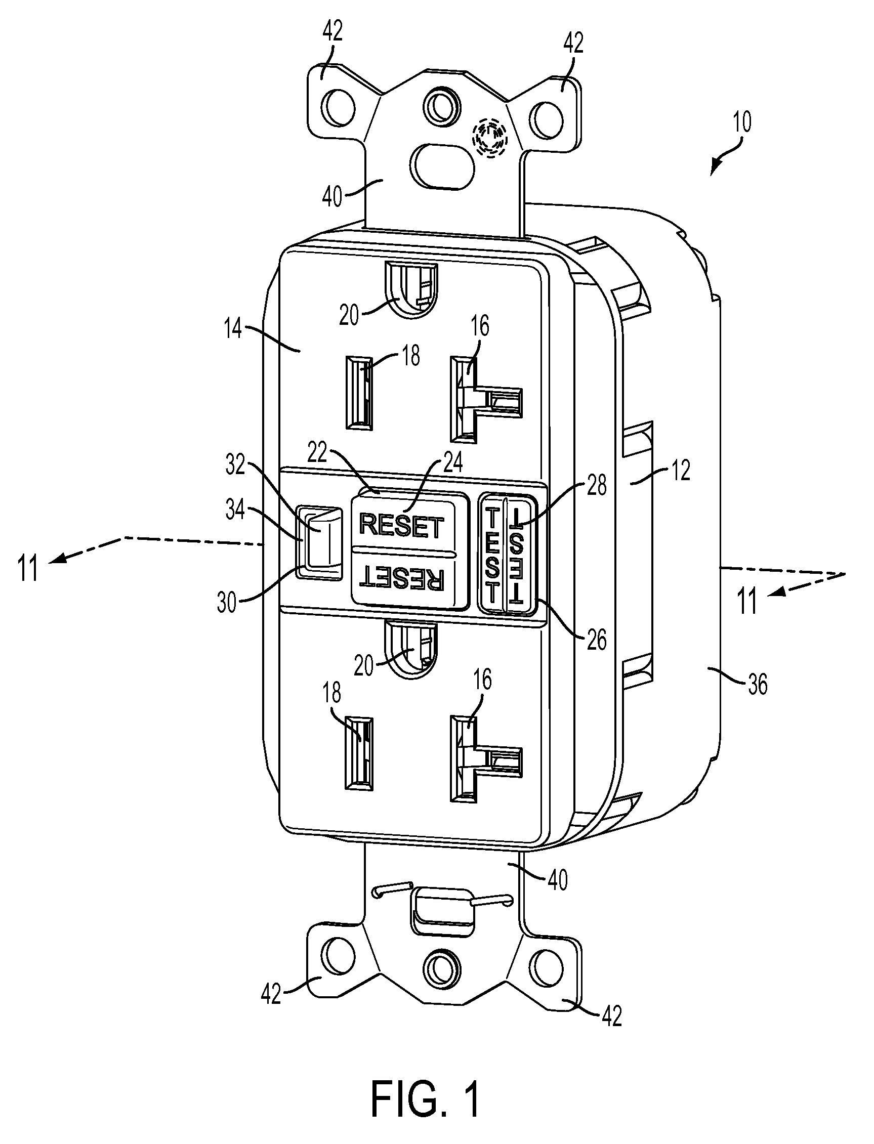 Enhanced Auto-Monitoring Circuit and Method for an Electrical Device