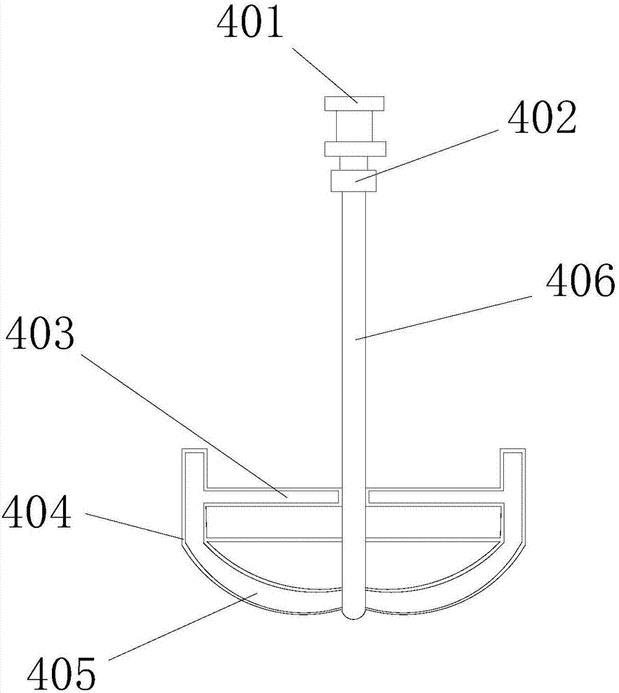 Stirring device used for chemical industrial equipment