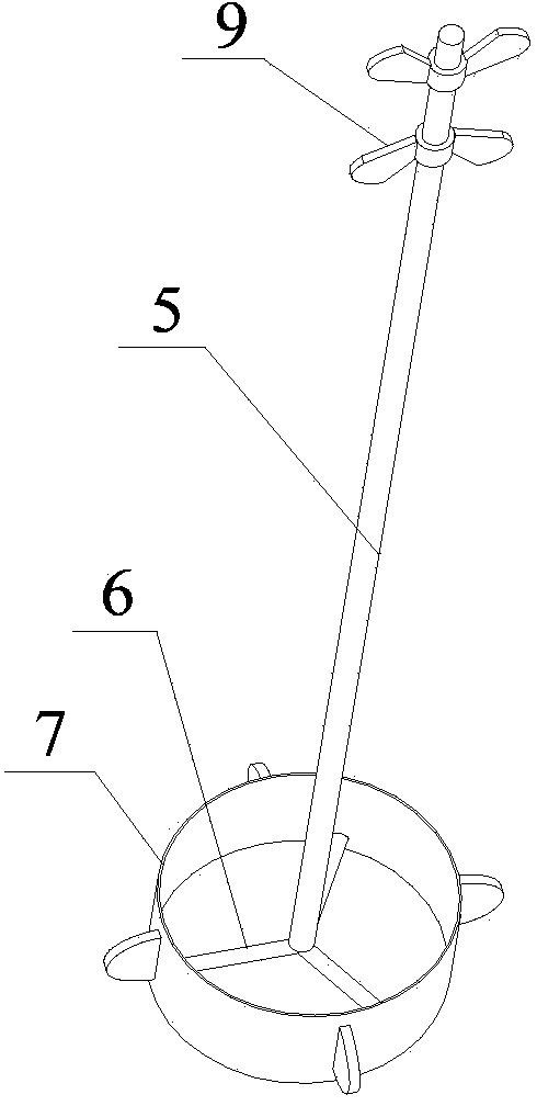 Powder hopper for feeding pigs