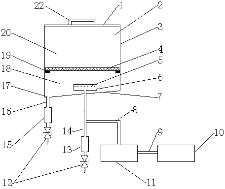 Pressurizing, atomizing and deacidifying device and method for pressurizing, atomizing and deacidifying by using same