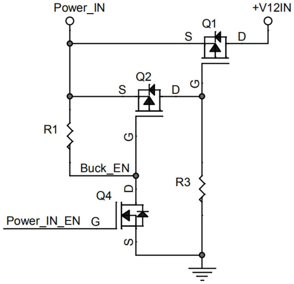 Power supply self-switching device and method