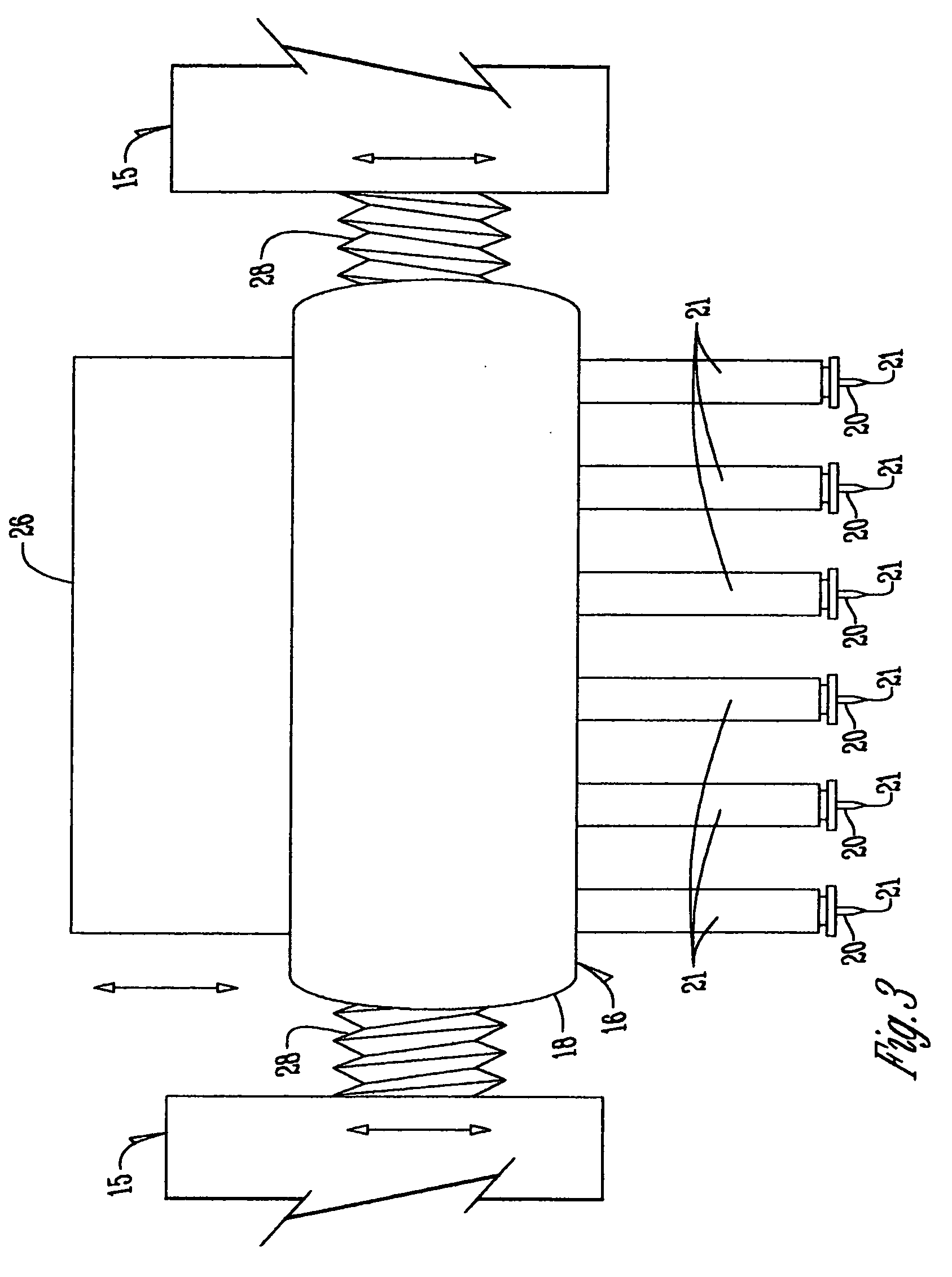 Apparatus for injecting fluid into meat products