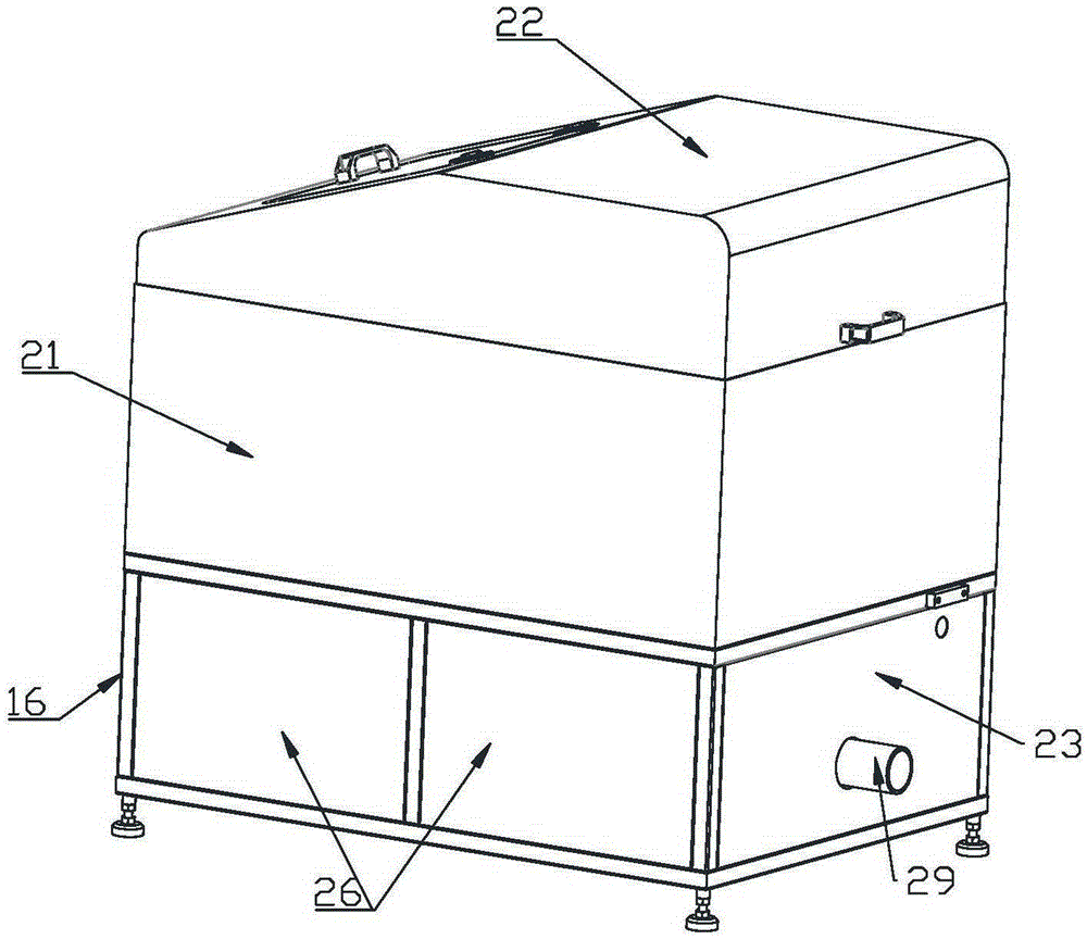 Washing and extracting Eucommia gum equipment