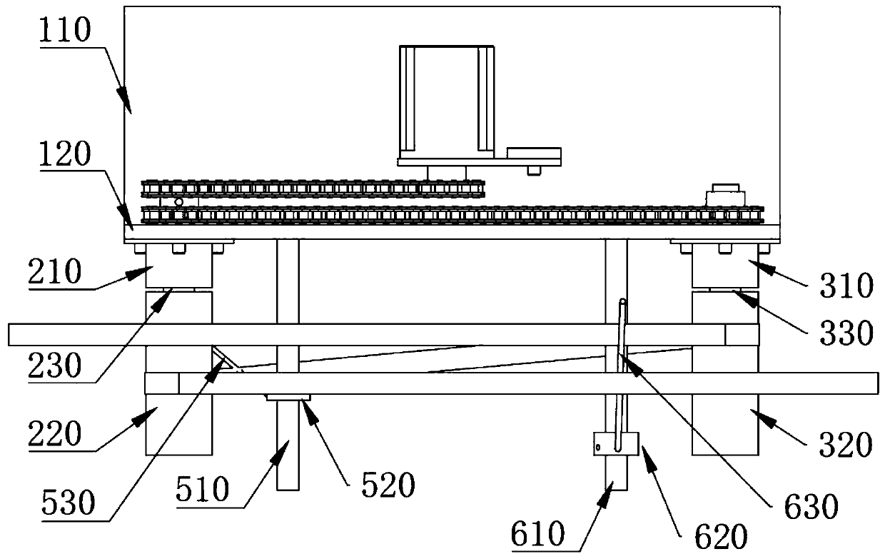 Tensioning device and gel applying machine