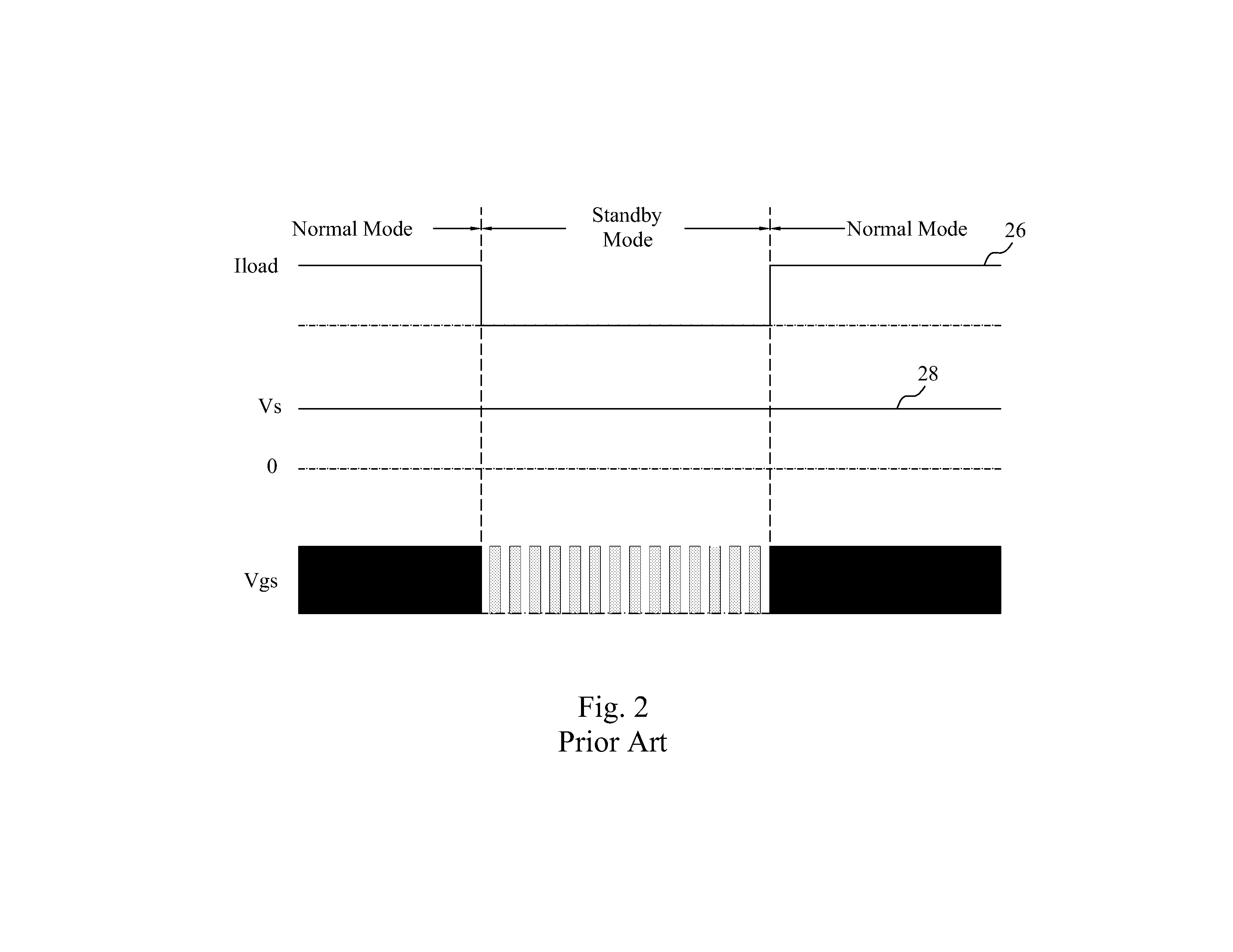 Apparatus and method for reducing the standby power consumption of a display, and display with low standby power consumption