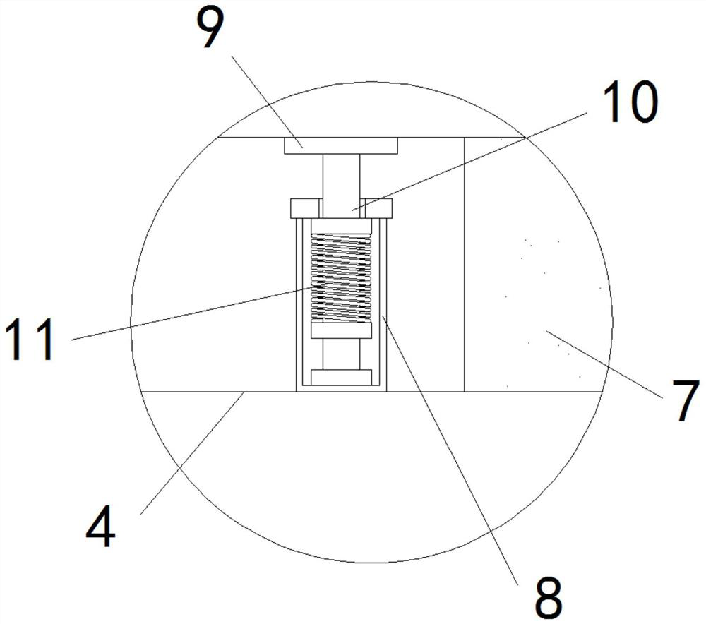 LED landscape street lamp with protective structure