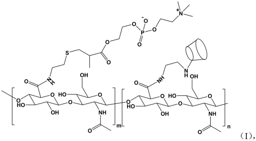 Lubricating drug-carrying nanospheres, drug and preparation method thereof