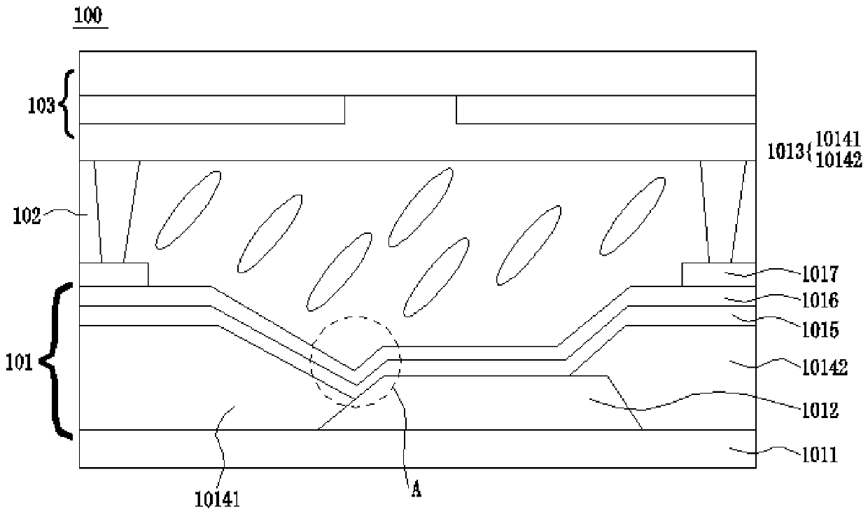 Liquid crystal touch display panel