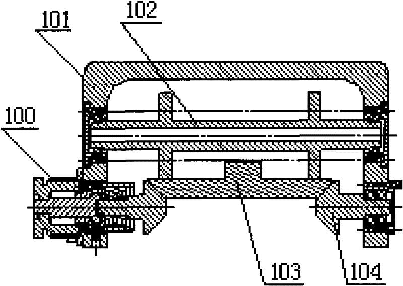 Elastic positioning adjusting device for conical pulley