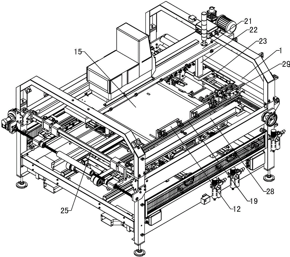Paper scrap folding and boxing device and paper scrap folding and packaging machine