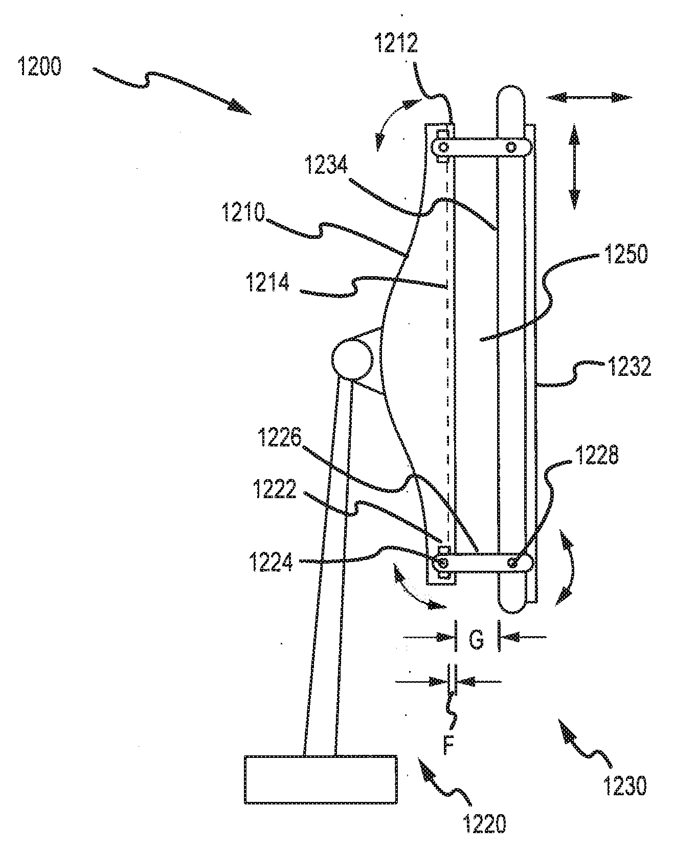 3D display system using a lenticular lens array variably spaced apart from a display screen