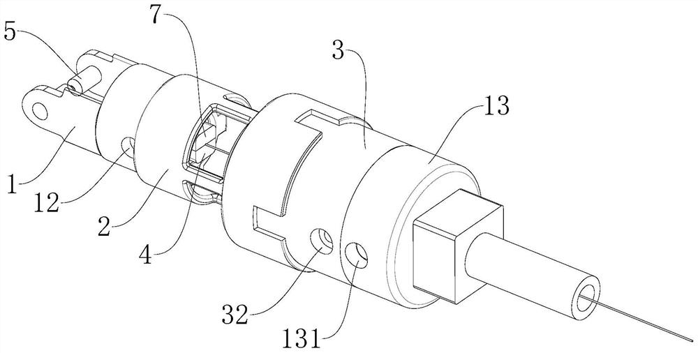 Robot joint force sensing system based on FBG optical fiber and optimization method of system