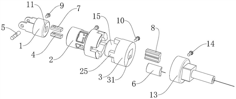 Robot joint force sensing system based on FBG optical fiber and optimization method of system