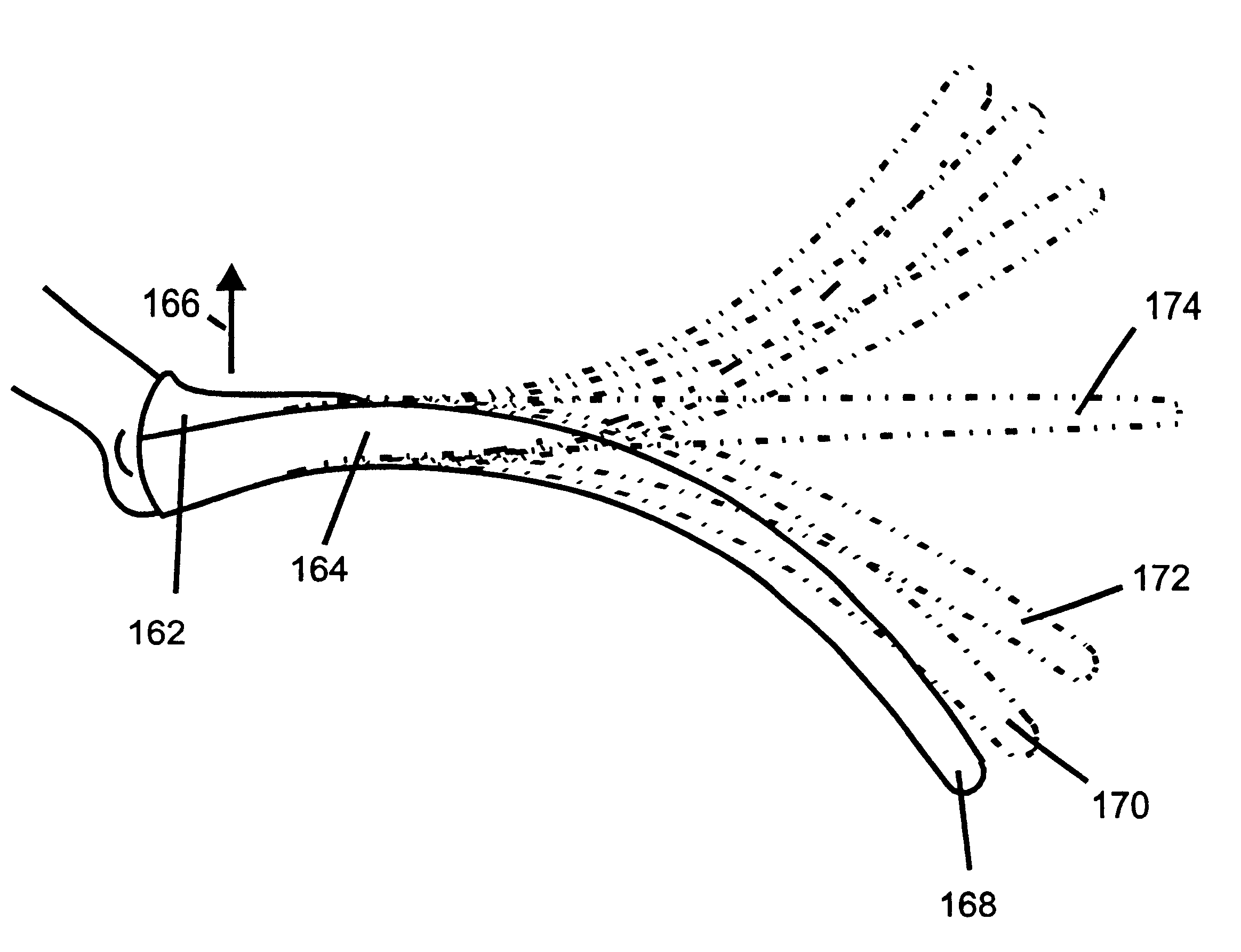 Methods for creating consistent large scale blade deflections