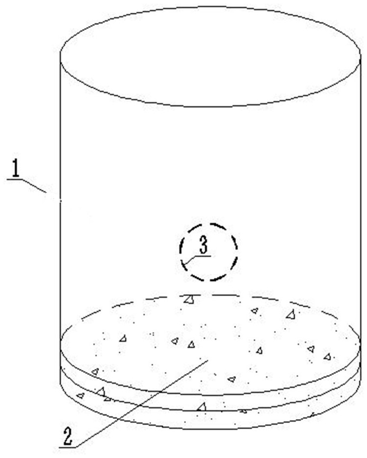 A circular working well with a preset pipe jacking doorway in a water-rich stratum and its construction method