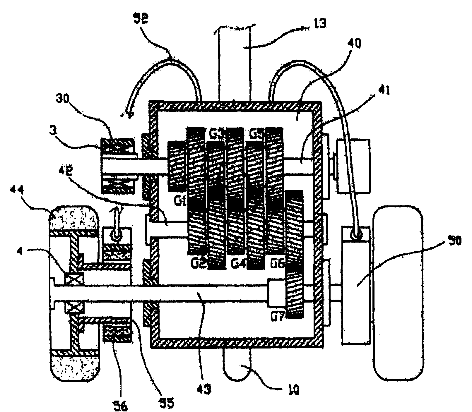 Mini bike having pedal as a power generator