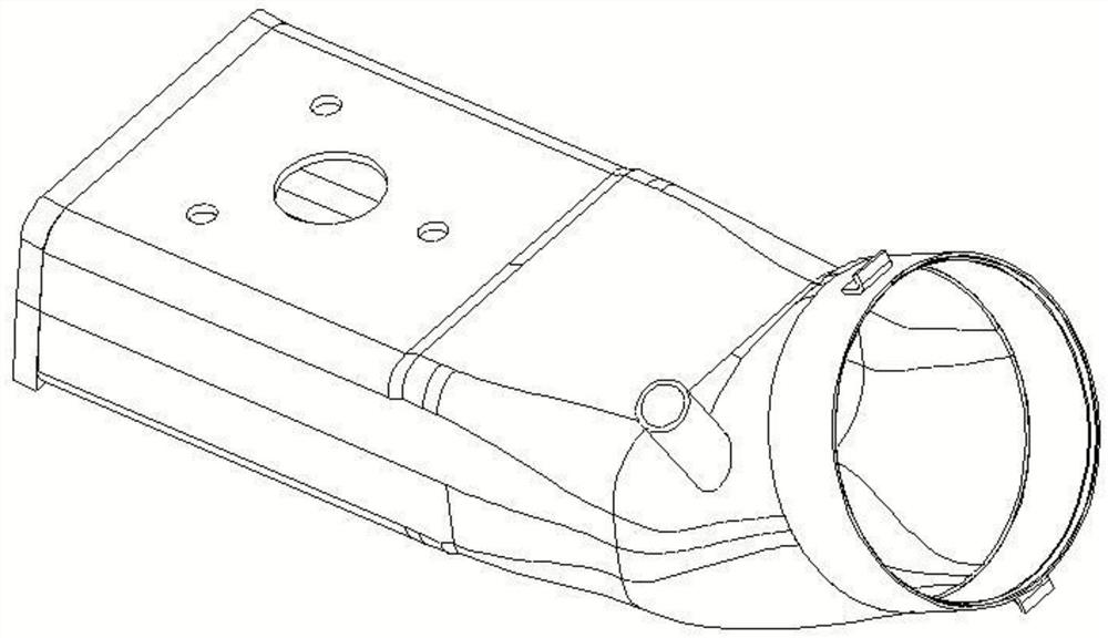 Water-expansion molding process of a muffler for automobiles