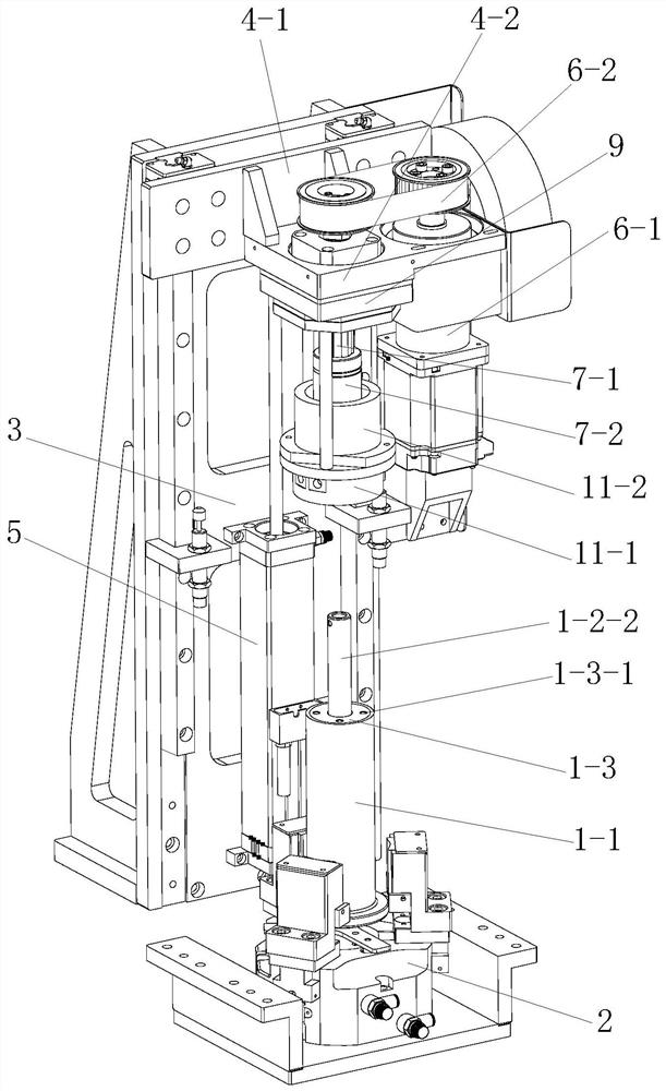 Retarder disassembling and assembling device and method