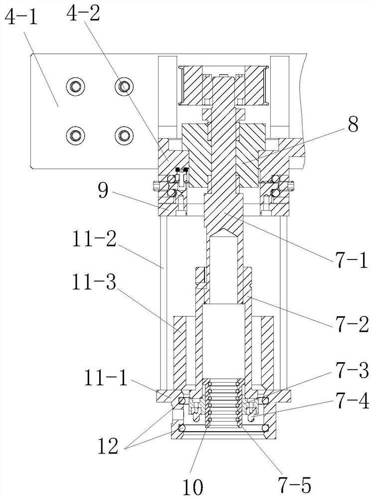 Retarder disassembling and assembling device and method