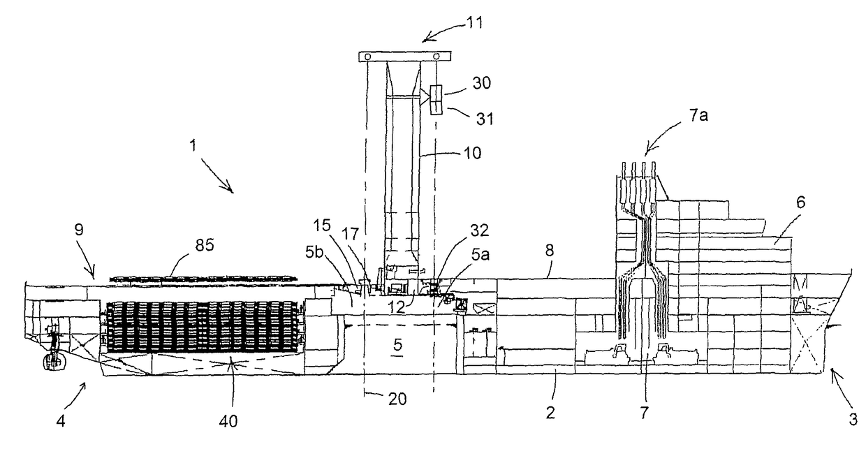 Subsea wellbore operations vessel